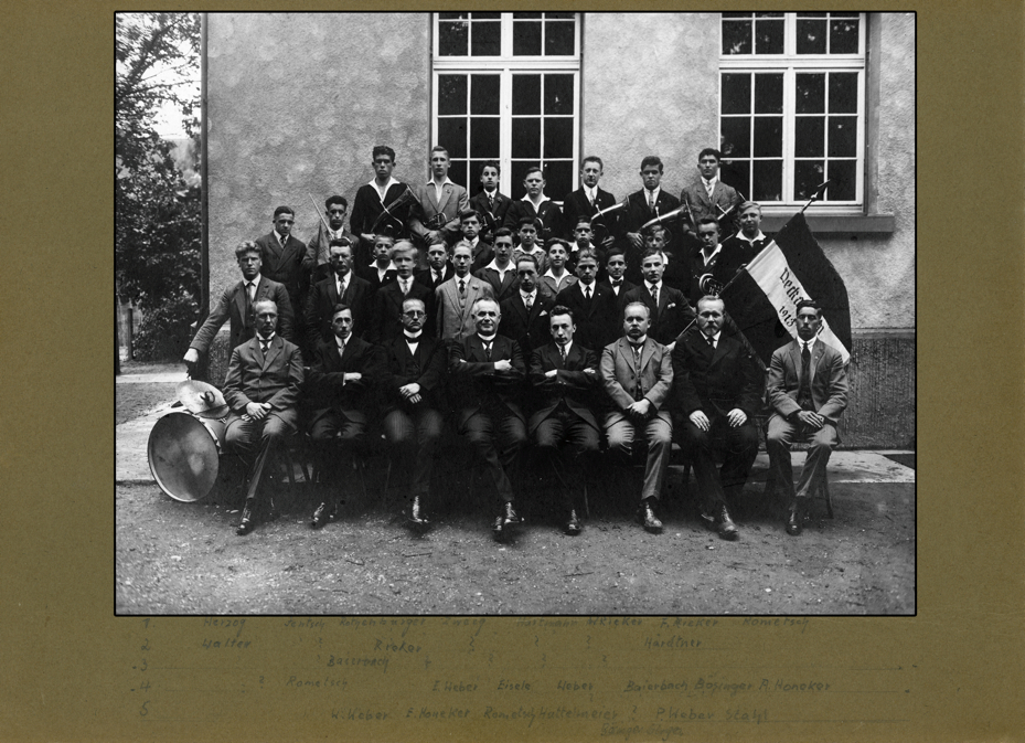 gruppenfoto von 1927